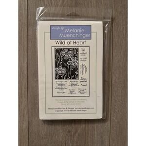NEW Stamps By Melanie Muenchinger‎ Gina K Design Rubber Stamp Wild At Heart